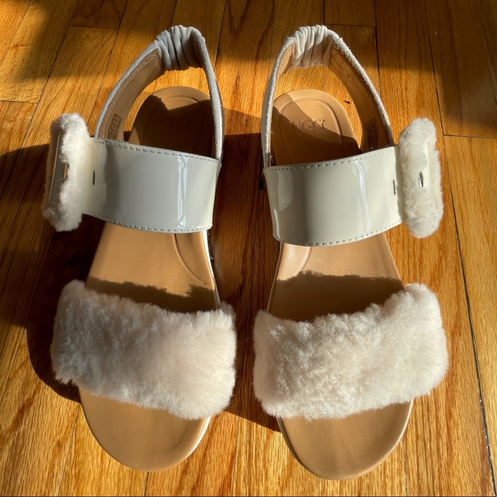 Ugg Le Fluff Platform Sandals with Shearling